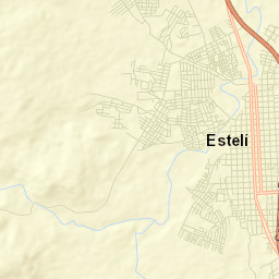 Estelí Street Map