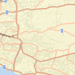Oistins Street Map