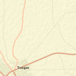 Tougan Street Map