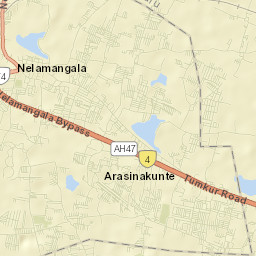 Nelamangala Street Map
