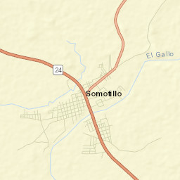 Somotillo Street Map