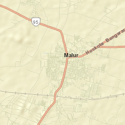 Malur Street Map