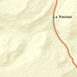 La Trinidad Street Map