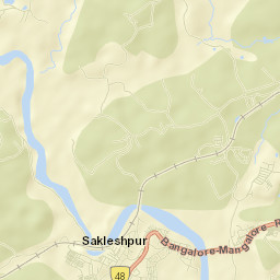 Sakleshpur Street Map