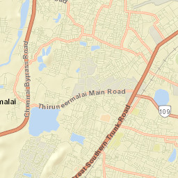 Pallavaram Street Map