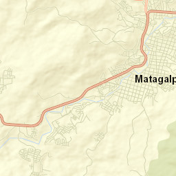 Matagalpa Street Map