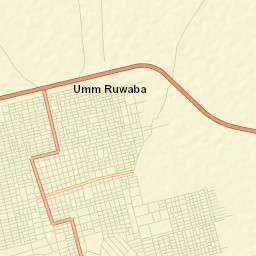 Umm Ruwaba Street Map