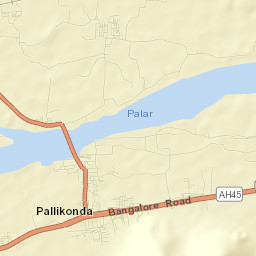 Pallikondai Street Map