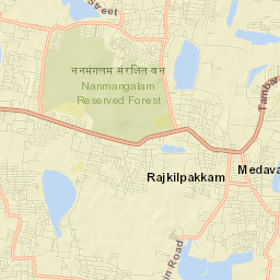 Vengavasal Street Map