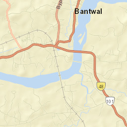 Bantval Street Map