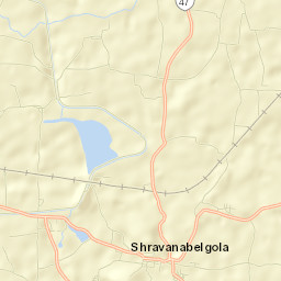 Sravana Belgola Street Map