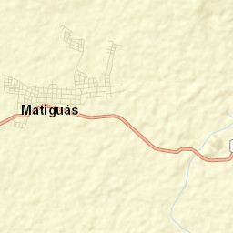 Matiguás Street Map