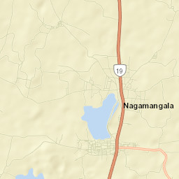 Nagamangala Street Map