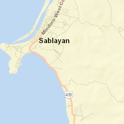 Sablayan Street Map