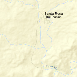 Santa Rosa del Peñón Street Map