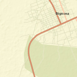 Bignona Street Map