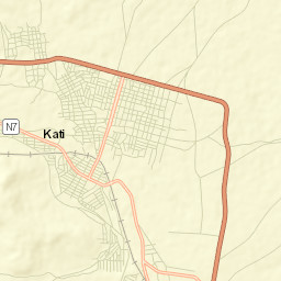 Kati Street Map