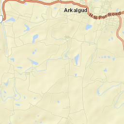 Arkalgud Street Map