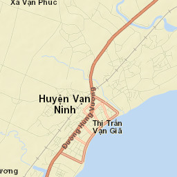 Huyện Vạn Ninh Street Map