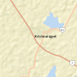 Krishnarajpet Street Map
