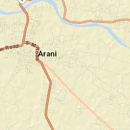 Arni Street Map