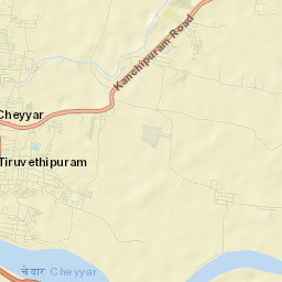 Cheyyar Street Map