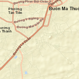 Buôn Ma Thuột Street Map