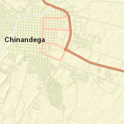 Chinandega Street Map