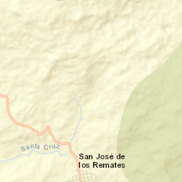 San José de los Remates Street Map