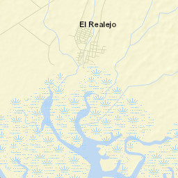 El Realejo Street Map