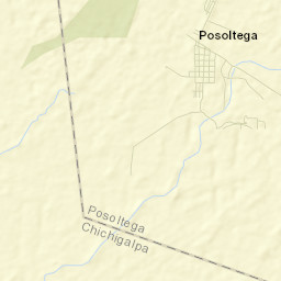 Posoltega Street Map