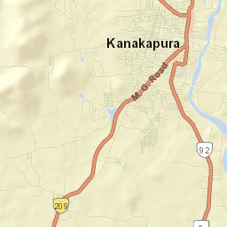 Kankanhalli Street Map