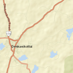 Denkanikota Street Map