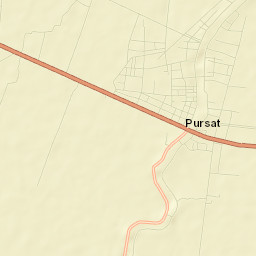 Pursat Street Map