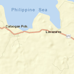 Lavezares Street Map