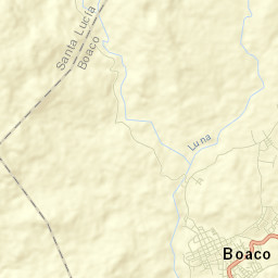 Boaco Street Map