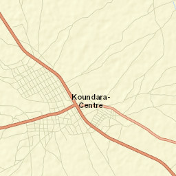Koundara Street Map