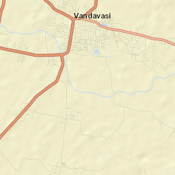 Vandavasi Street Map
