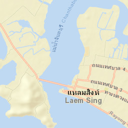 Laem Sing Street Map