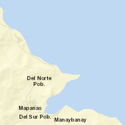 Mapanas Street Map