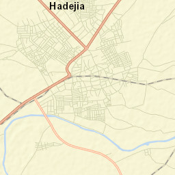Hadejia Street Map