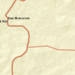 Sen Monorom Street Map