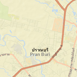 Pran Buri Street Map