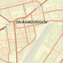 Ouagadougou Street Map