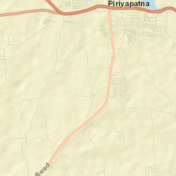Piriyapatna Street Map