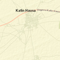 Kafin Hausa Street Map