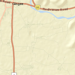Gingee Street Map