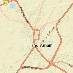 Tindivanam Street Map