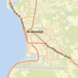 Dorp Tera Kora Street Map