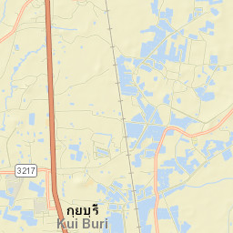 Kui Buri Street Map